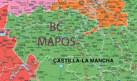 Toledo Mapa Vectorial Editable Eps Freehand Illustrator Mapas