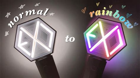 Official exo lightstick ver 3.0. tutorial how to connect your exo 엑소 lightstick (ver 3 ...