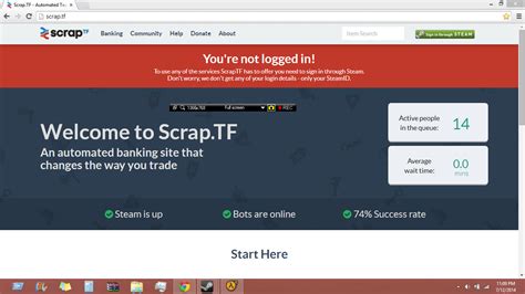 Steam Community Guide How To Use Scraptf