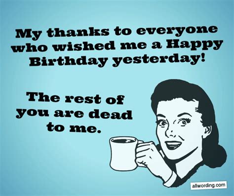16 Best Funny Thank You Quotes For Friends For Birthday Wishes