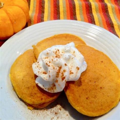 Easy Bisquick Pumpkin Pancakes Recipe Organized Island