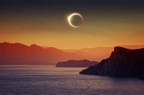Total Black Solar Eclipse