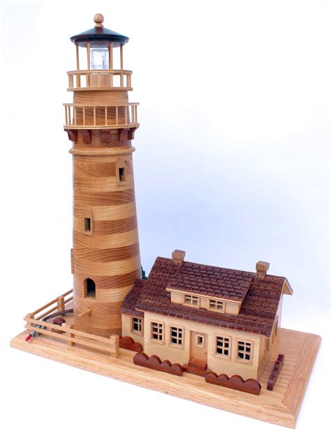 Visit this site for details: New England (Lighthouse) Birdhouse Woodworking Plan