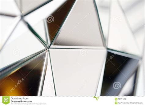 Abstract Mirror Close Up Stock Photo Image Of Futuristic 121714200