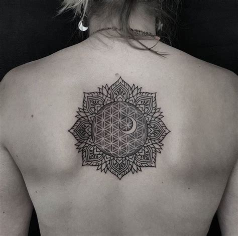 Circle Of Life Mandala Tattoo Done By Tristan Dead Meat Tattoo