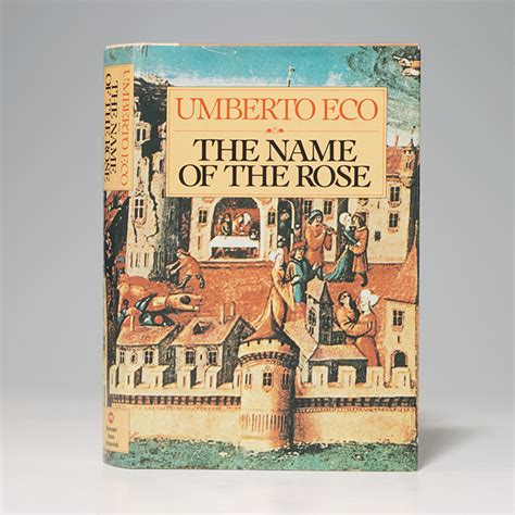 Name Of The Rose First Edition Signed Umberto Eco Bauman Rare Books
