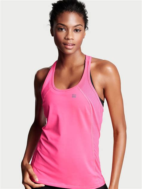 Victorias Secret Sport Lightweight Sport Tank Pink Workout Clothing