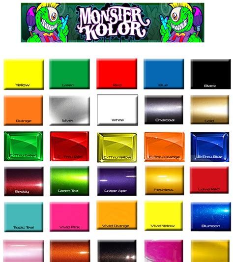 ️single Stage Auto Paint Color Chart Free Download