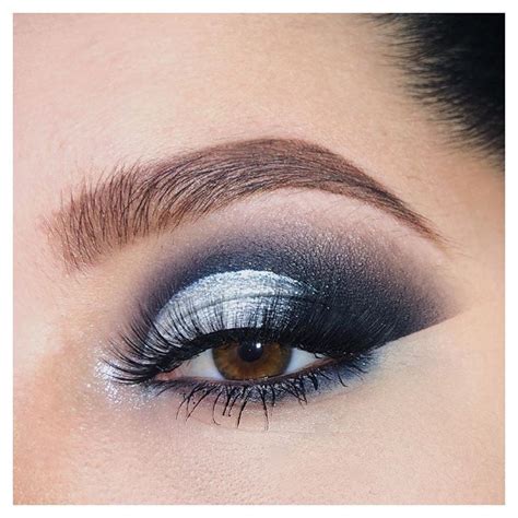Dramatic Eye Makeup Gorgeous Dramatic Eyeshadow Look Silver And Black