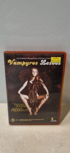 vampyros lesbos dvd 1970 soledad miranda classic fantasy region 4 9322225023871 ebay