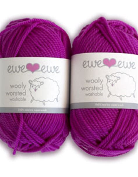 Wooly Worsted By Ewe Ewe Yarns Set 1 Yarn It And Haberdashery