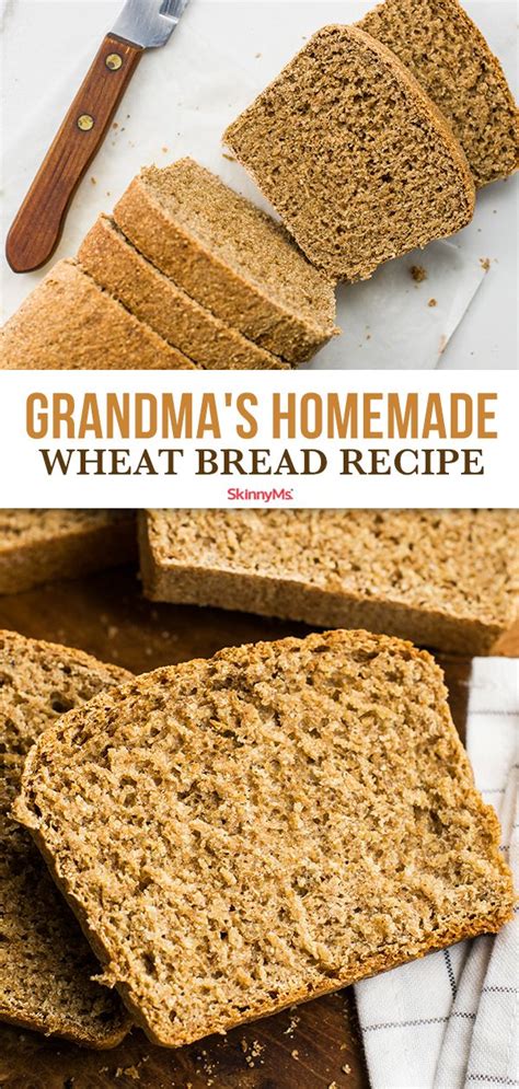 Grandmas Homemade Wheat Bread Recipe Recipe Wheat Bread Recipe