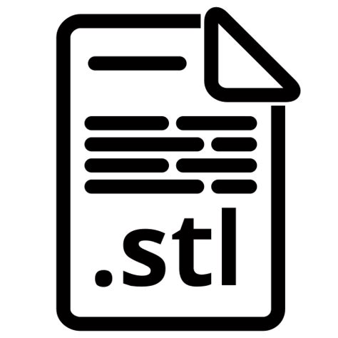 File File Format Format Stl Stl Format Icon