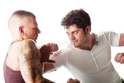 Fighting Men Stock Photo Image Of Masculine Muscular 9357970