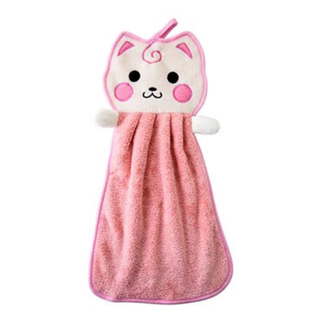 Cute Cat Hand Towel