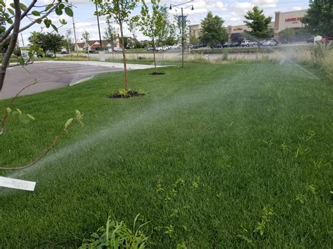 Commercial Irrigation System Installation Peters Group Indianapolis