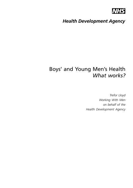 What Works Gloucestershire Boys And Young Men Network