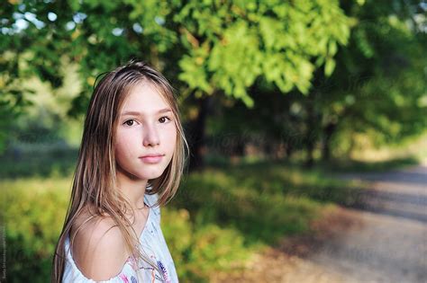 Portrait Of Teen Girl By Sveta Sh