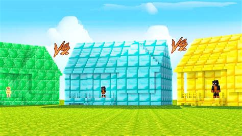 Maybe you would like to learn more about one of these? Minecraft - DIAMOND HOUSE vs GOLD HOUSE vs EMERALD HOUSE w ...