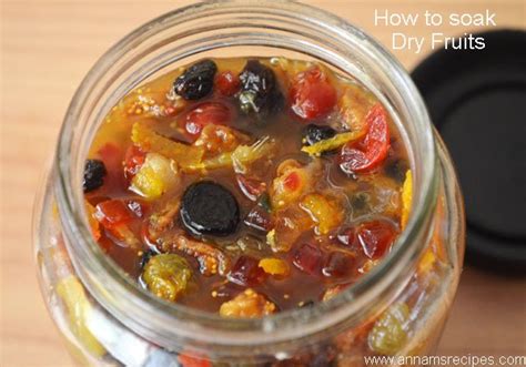 How To Soak Dry Fruits For Plum Cake Soaking Dry Fruits For Christmas