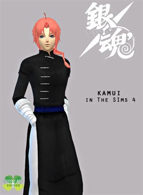 Cosplaysimmer P Requested The Sims 4 Gintama Kamui The Sims