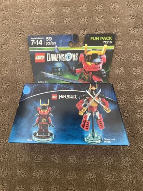 Lego Dimensions Ninjago Nya Samurai Mech Fun Pack 71216 Sealed Ebay