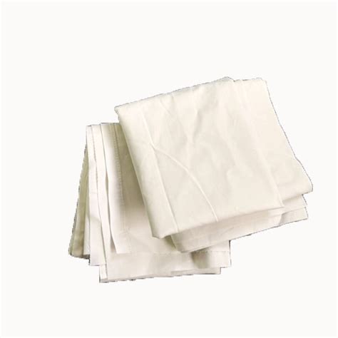 Marine Cleaning White Bed Sheet Recycled Cotton Rags 4949cm