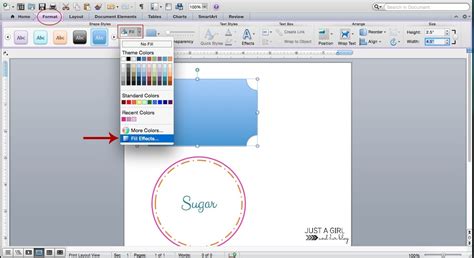 Video How To Make Pretty Labels In Microsoft Word Just A Girl And