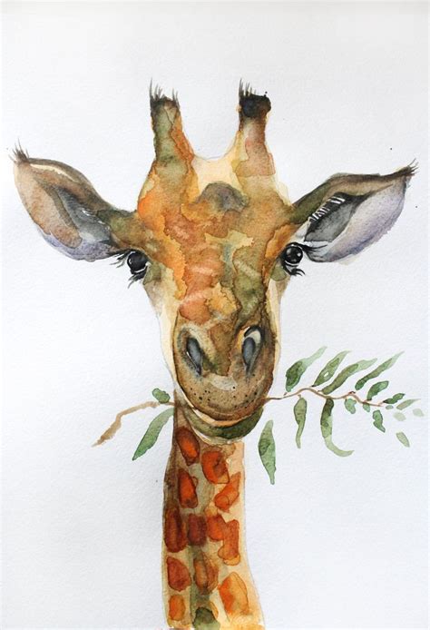 Best 25 Giraffe Art Ideas On Pinterest Giraffe Painting Animal