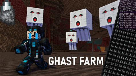 I Made Best Ghast Farm In Minecraft Ep 28 Survival Series 3ghast Farm Minecraft Youtube