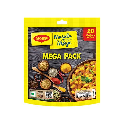 Maggi Masala Ae Magic Sabzi Masala Mega Pack 20 Sachets Pack Of 2