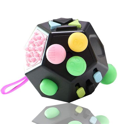 Vcostore 12 Sided Fidget Cube Dodecagon Fidget Toy For Children And