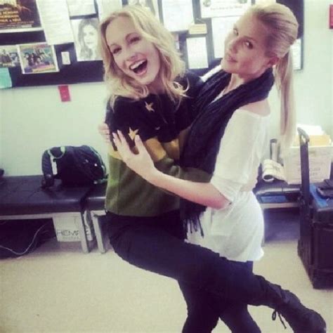Image De Claire Holt Candice Accola And The Vampire Diaries Vampire