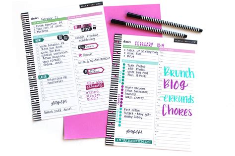Two Ways To Fill Out Happy Planner® Daily Sheets Happy Planner