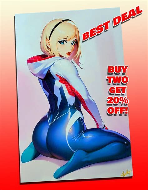 Spider Gwen 01 Art Sexy Poster Size 11x17 Stacy Spider Man Marvel Miles Morales Comic