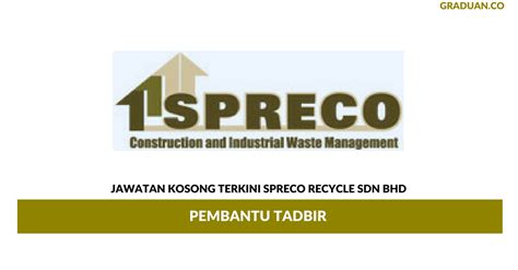 We did not find results for: Permohonan Jawatan Kosong Spreco Recycle Sdn Bhd • Portal ...