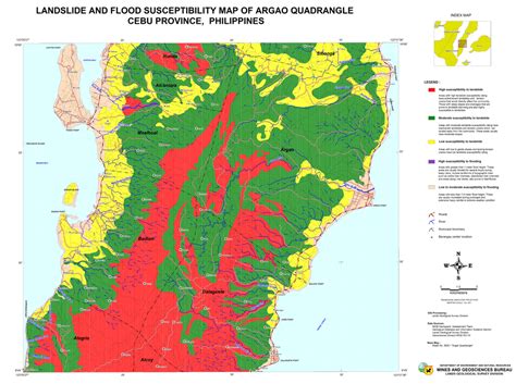 Geohazard Maps Denr Mines And Geosciences Bureau Region 7