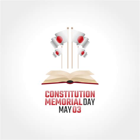 Vector Graphic Of Constitution Memorial Day Good For Constitution