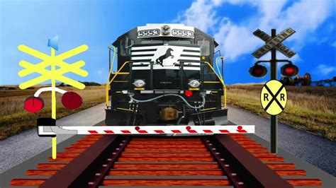 Railroad Crossing Animation 🤣🤣🤣 Fumikiri Channel 🚚 🚷🚆 Youtube