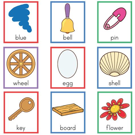 Compound Words Matching Cards Game