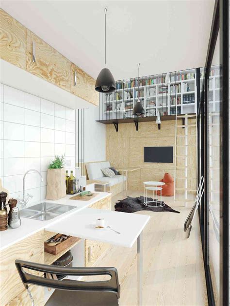 Small Homes Which Use Lofts To Gain More Floor Space Modern House