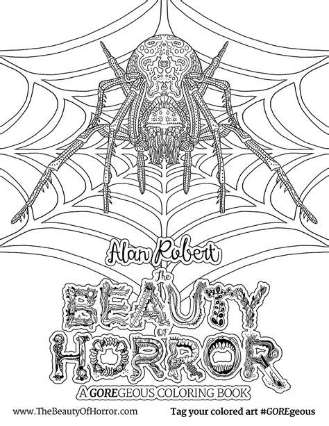 Beauty Of Horror Coloring Pages Coloring Pages