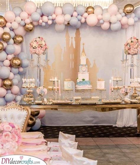 A Princess Party Lovely Ideas For Baby Showers Princess Birthday