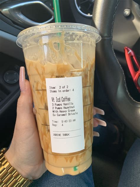 Ice Coffee 🤤🤤🤤 Healthy Starbucks Drinks Starbucks Secret Menu