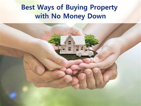 Best Ways Of Buying Property With No Money Down Sprint Finance