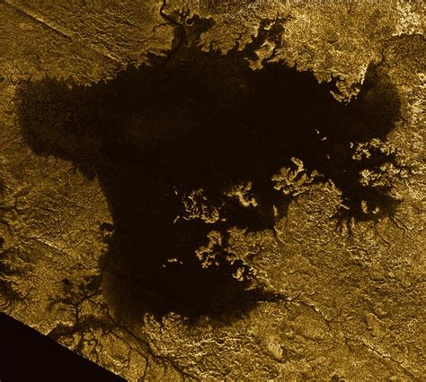 Methane Lakes On Titan Are Surprisingly Deep Realclearscience