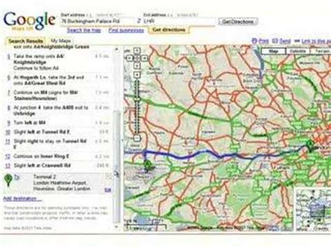 The first tap point in the map will be the source of the route and the second tap point in the map will be the destination of the route. Google Maps UK: Draggable Driving Directions - YouTube