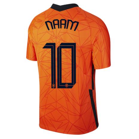 Wat een feest gaat dat worden! Nederlands Elftal thuis shirt eigen naam en nummer ...