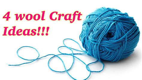 4 Easy Wool Craft Ideas Woolen Thread Craft Ideas Easy Diy Wool