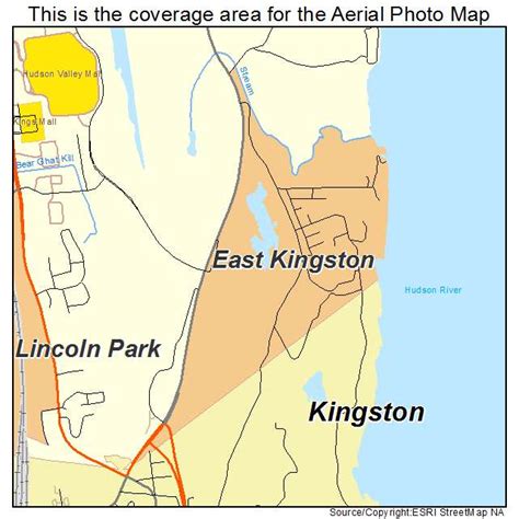 Aerial Photography Map Of East Kingston Ny New York